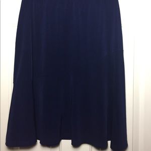 Navy blue skirt